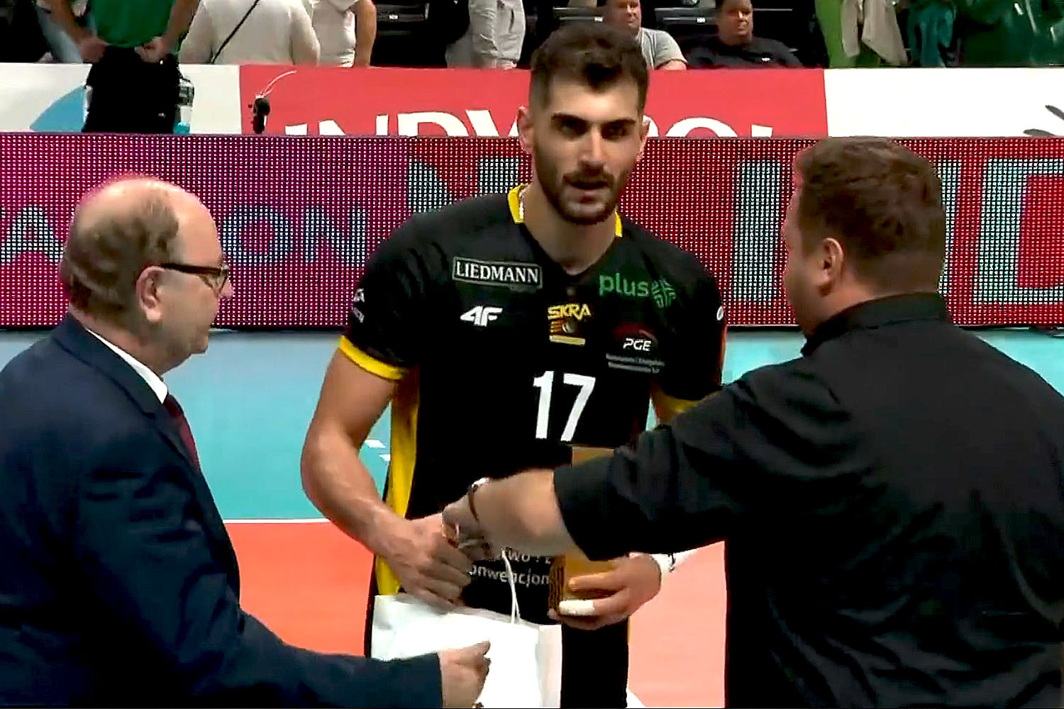 MVP meczu został /a Amin Esmaielnezhad