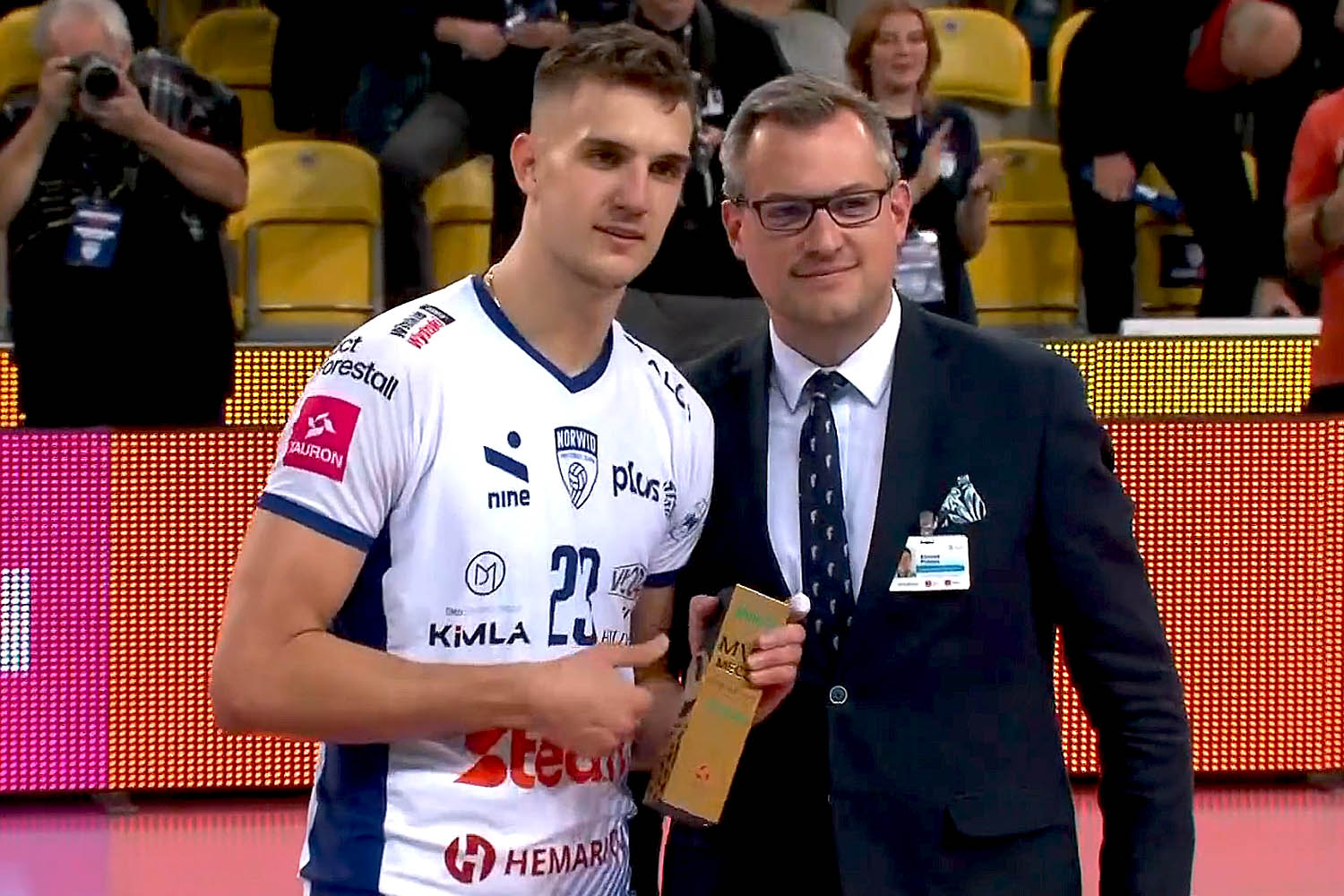 MVP meczu został / a
        Patryk Indra