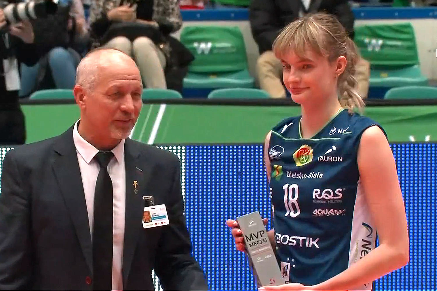 MVP meczu został /a Julita Piasecka