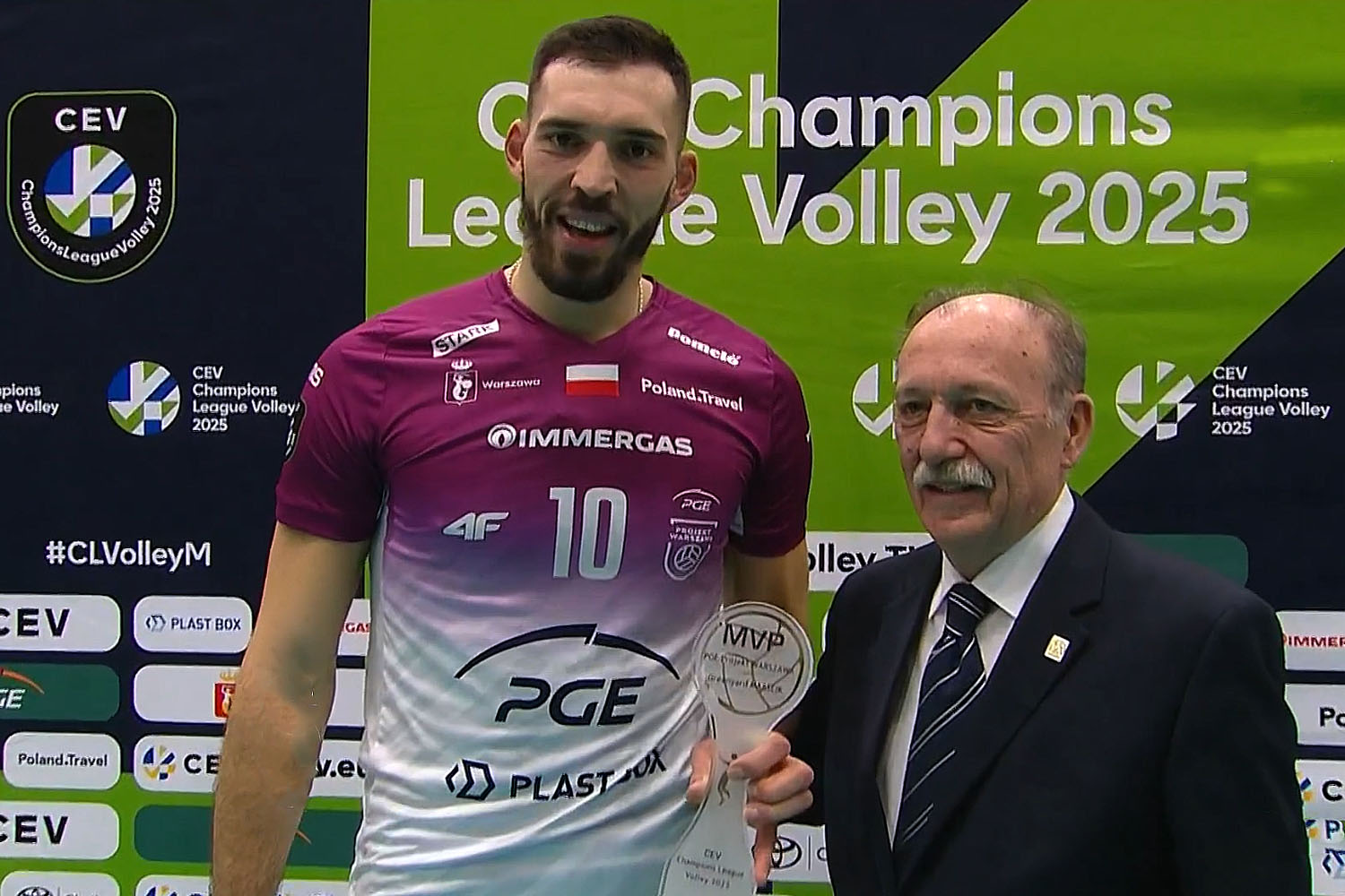 MVP meczu został /a Jurij Semeniuk