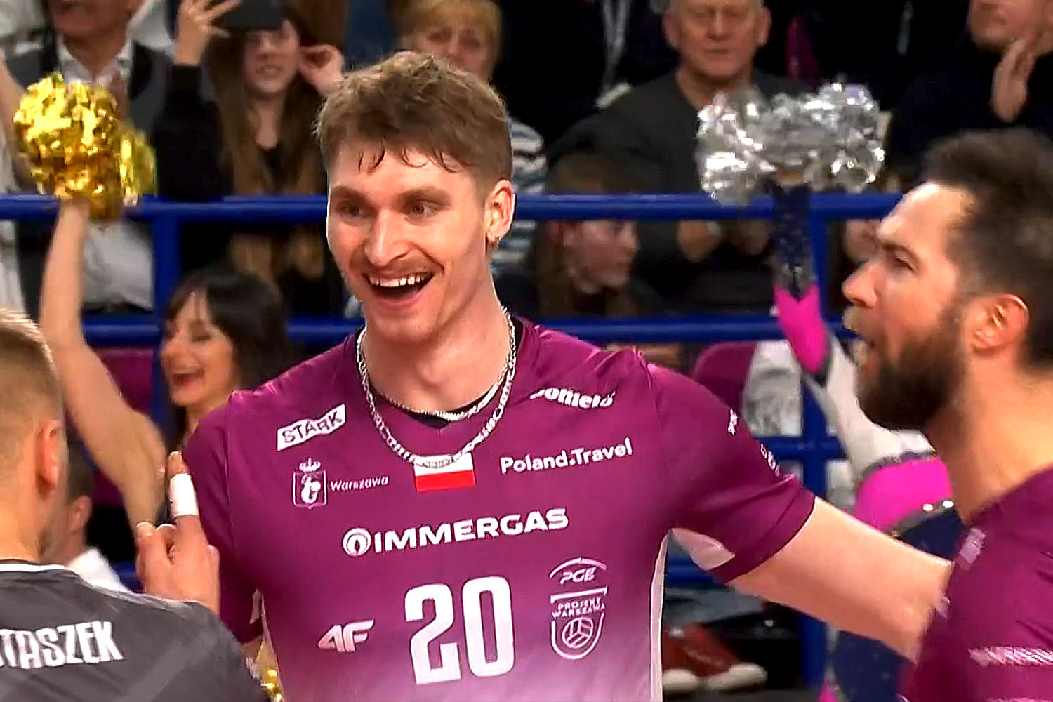 MVP meczu został /a  Linus Weber