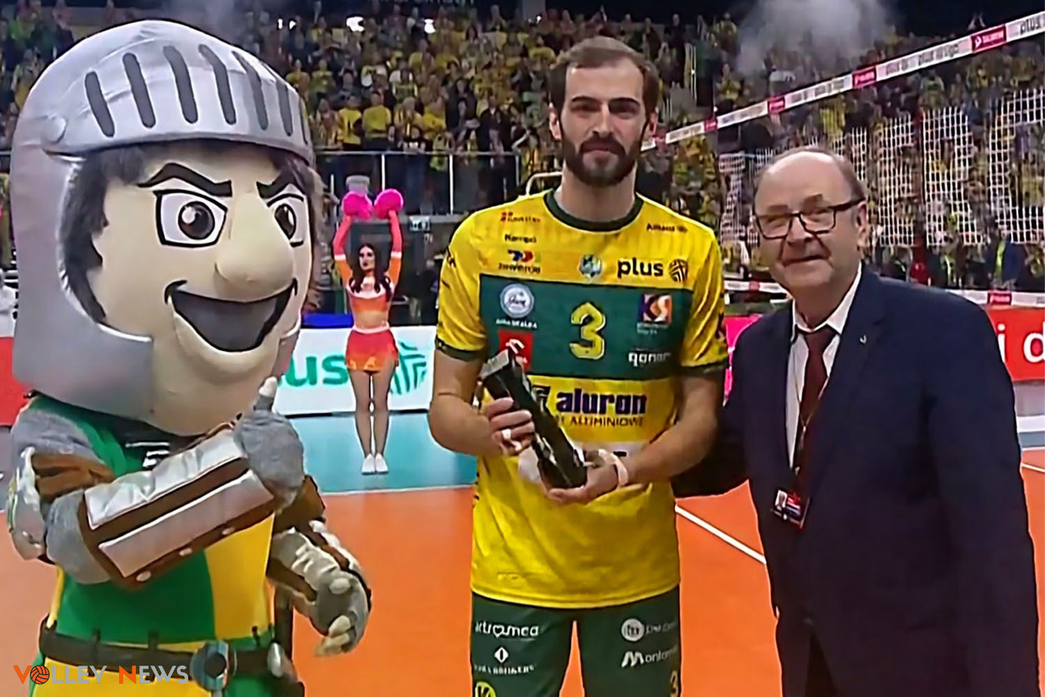 MVP
    meczu został / a  Aaron Russell