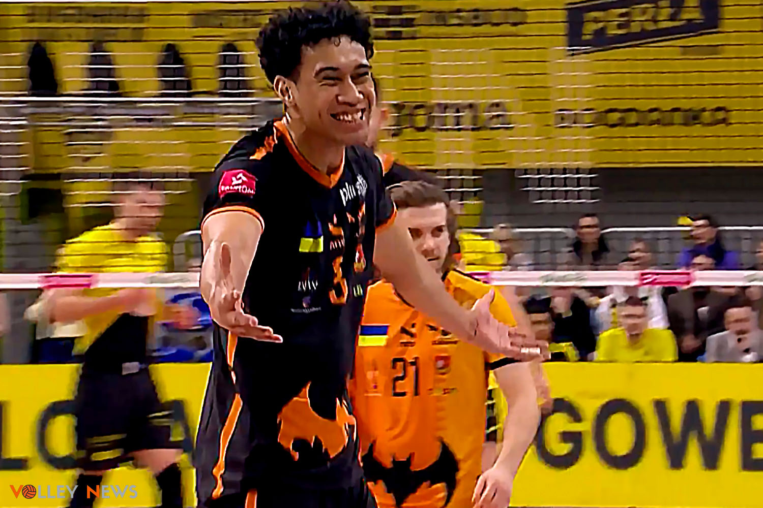 MVP meczu został / a
        Lorenzo Pope