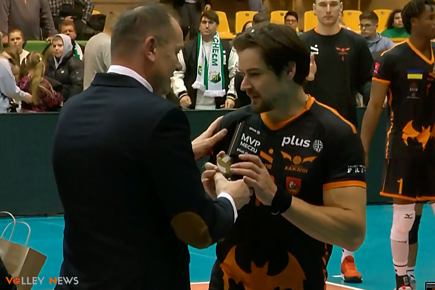 MVP meczu został /a Wasyl Tupczij