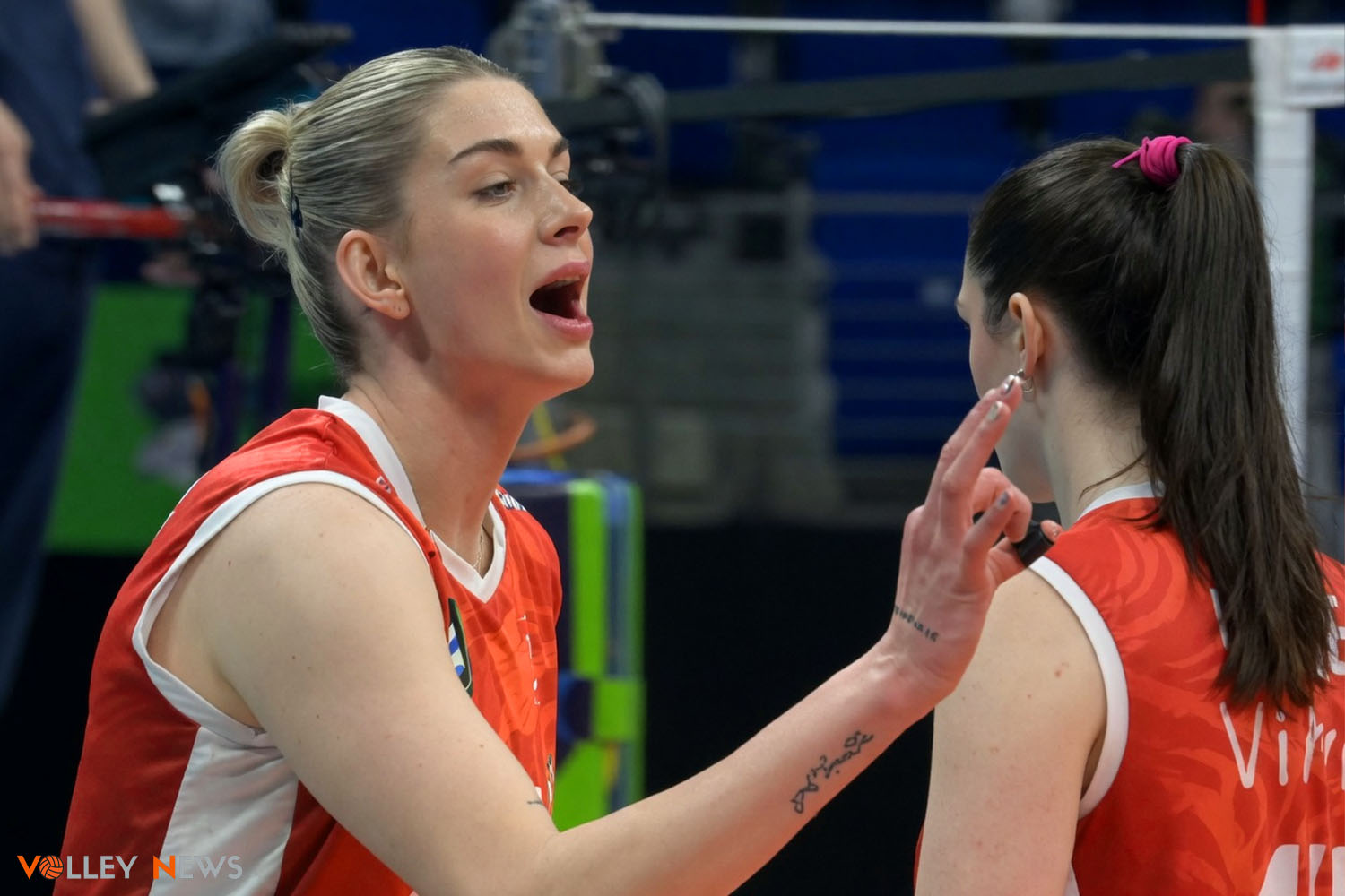 MVP
    meczu został / a  Magdalena Stysiak.
