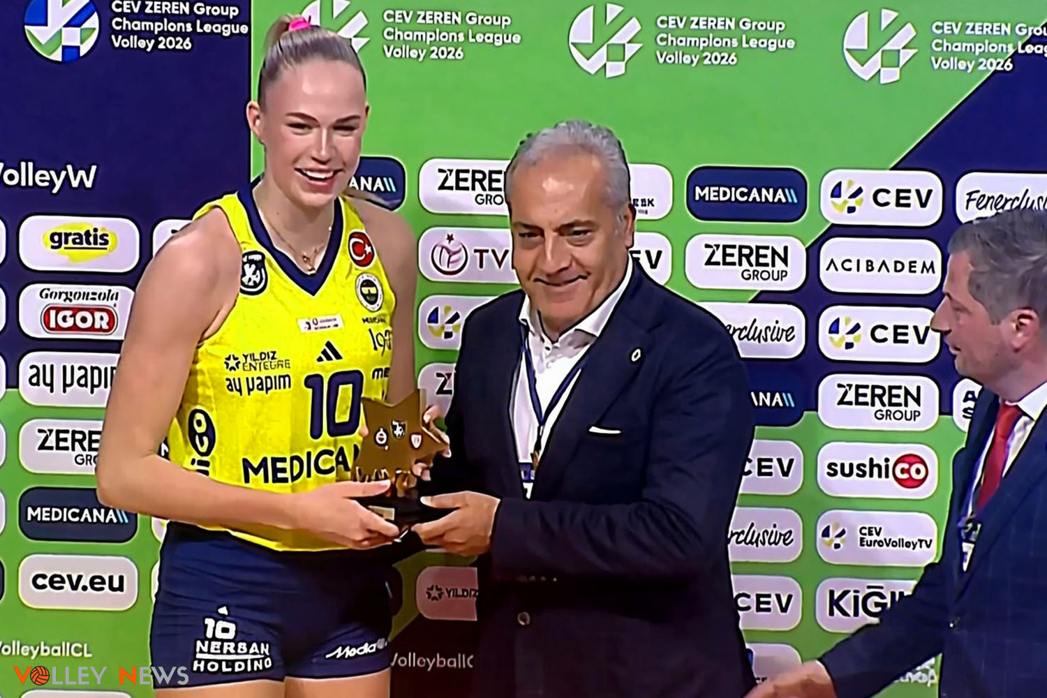 MVP meczu został / a
        Arina Fedorowcewa