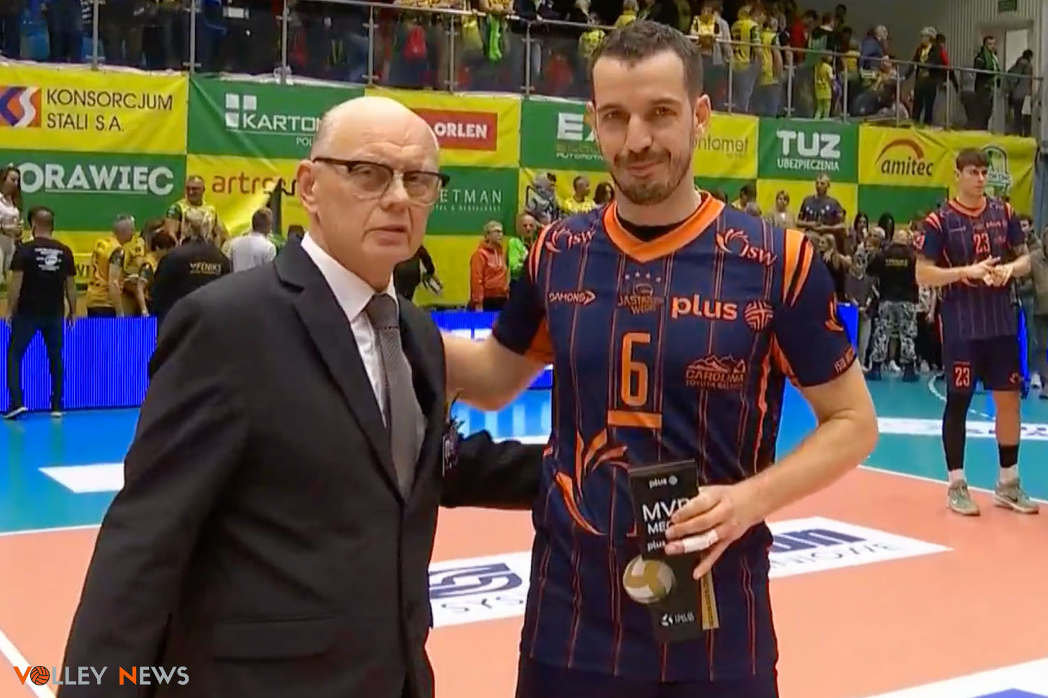 MVP meczu został / a
        Benjamin Toniutti