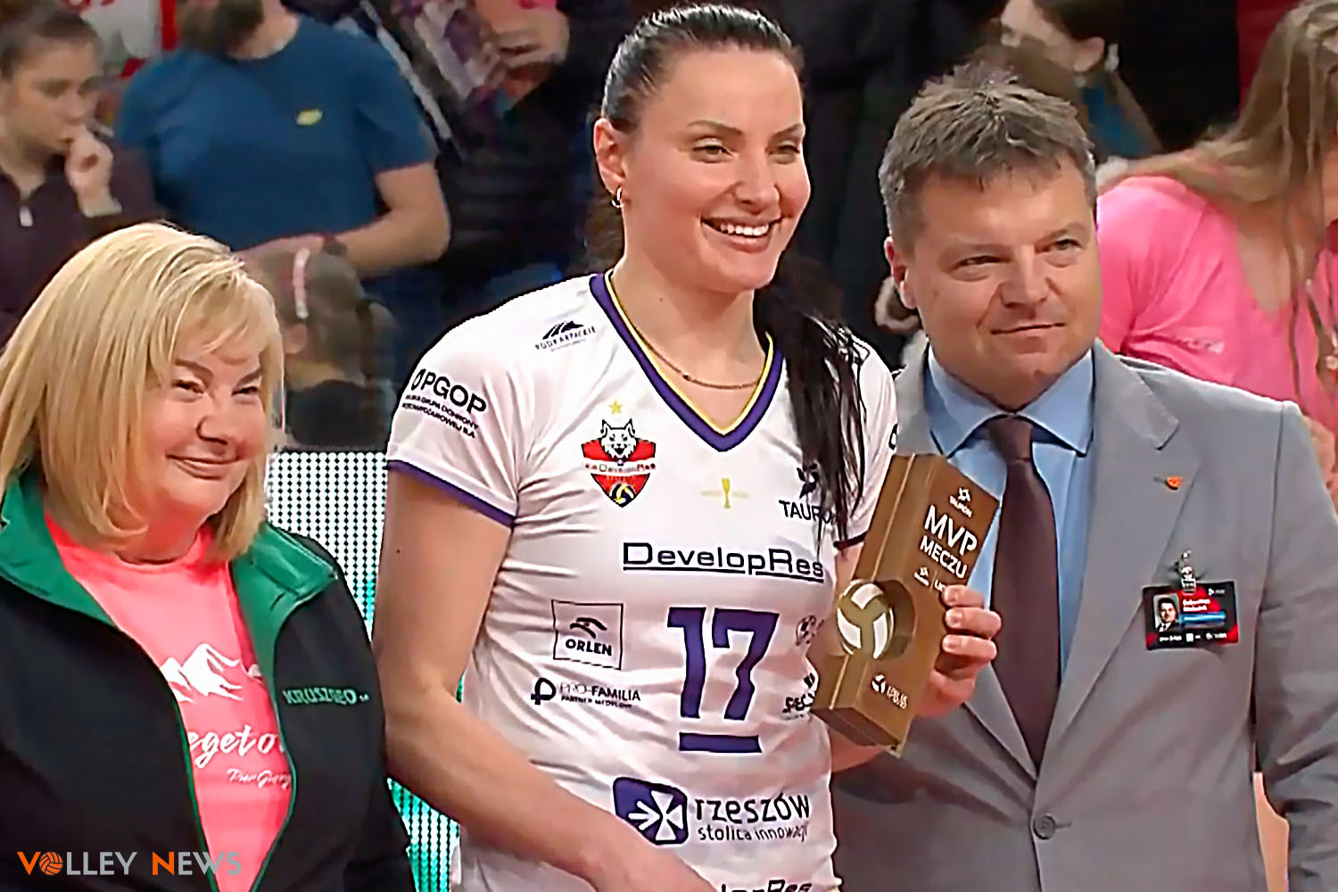 MVP meczu został / a
        Swietłana Dorsman