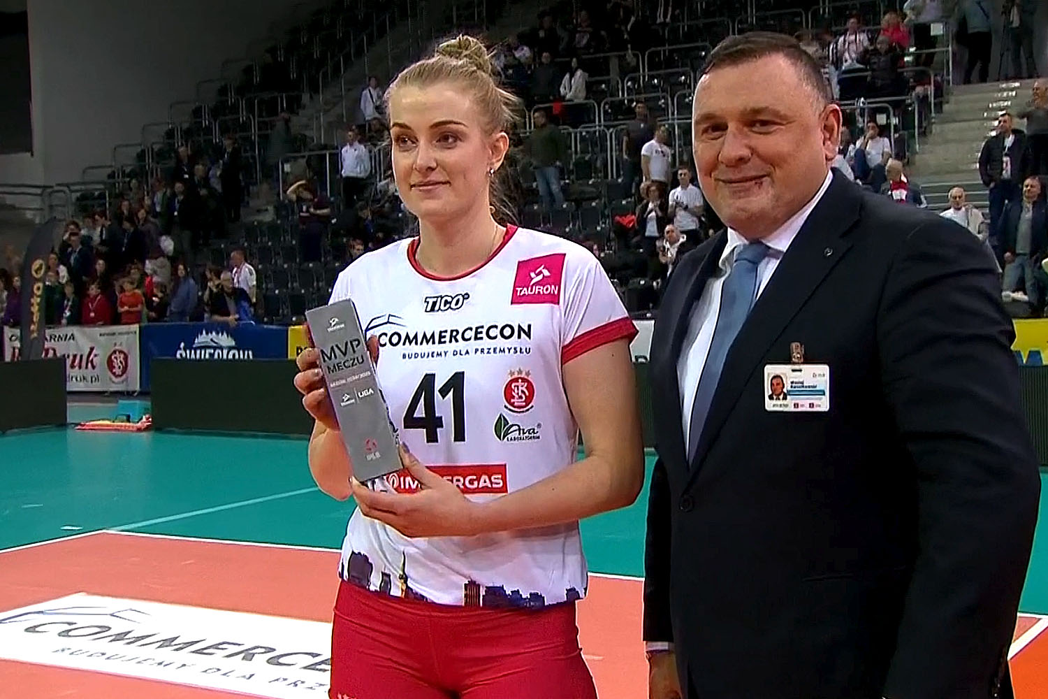 MVP meczu został /a Natalia Mędrzyk