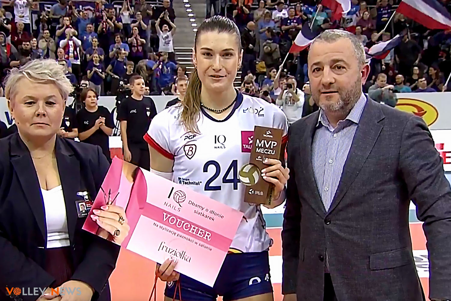MVP
    meczu został / a  Paulina Damaske