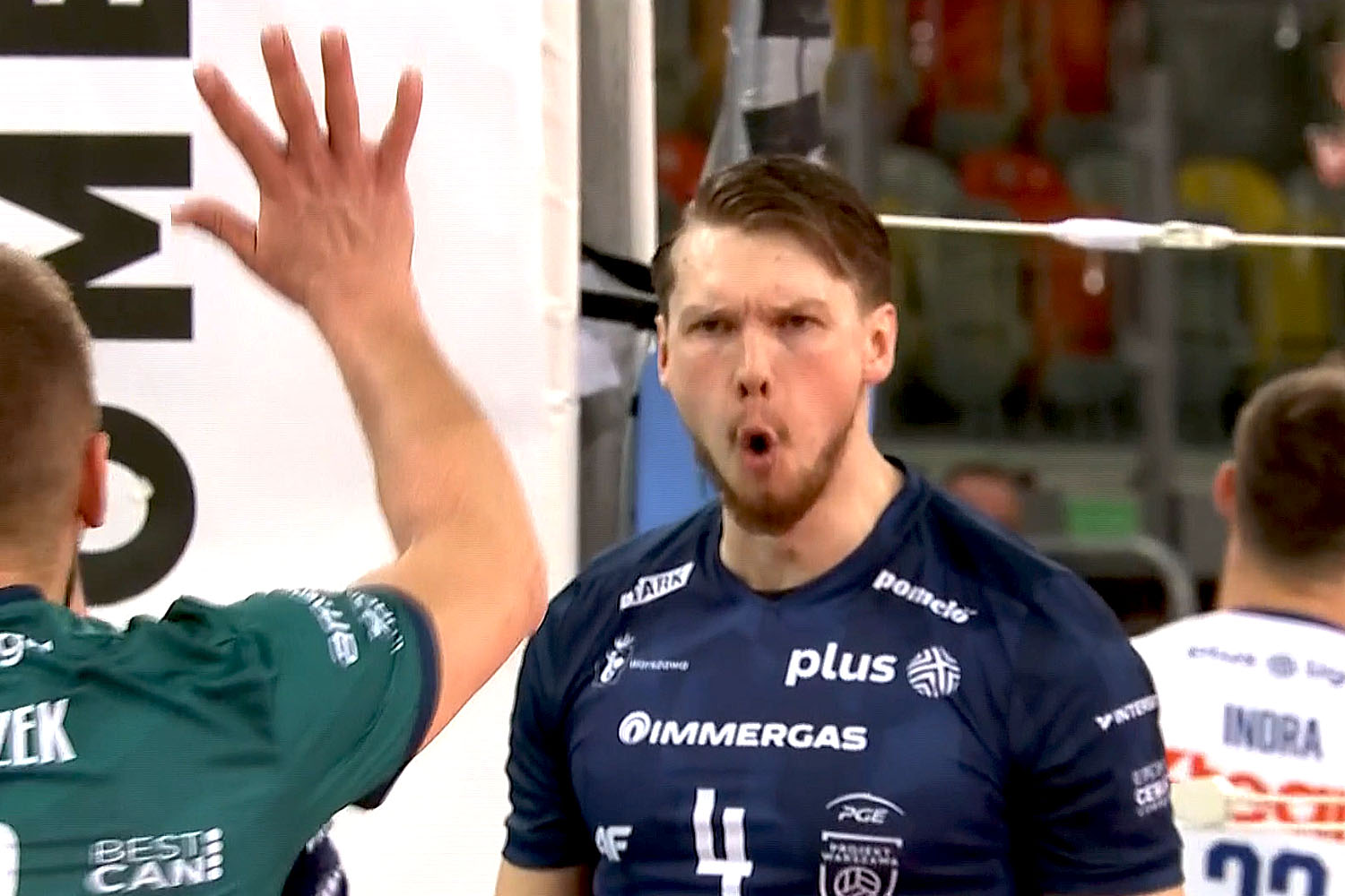 MVP meczu został /a  Jakub Kochanowski 