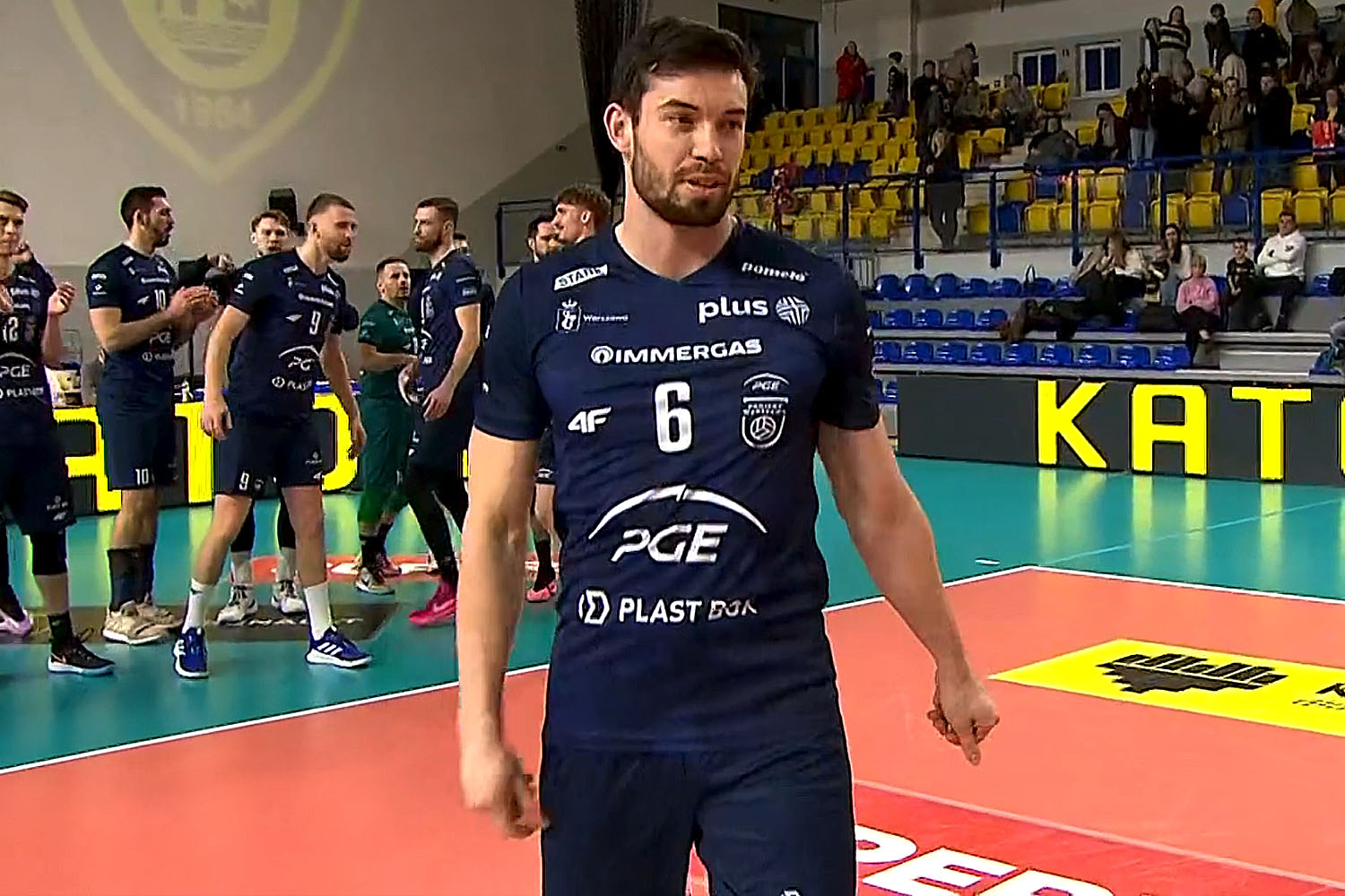 MVP meczu został /a  Tobias Brand