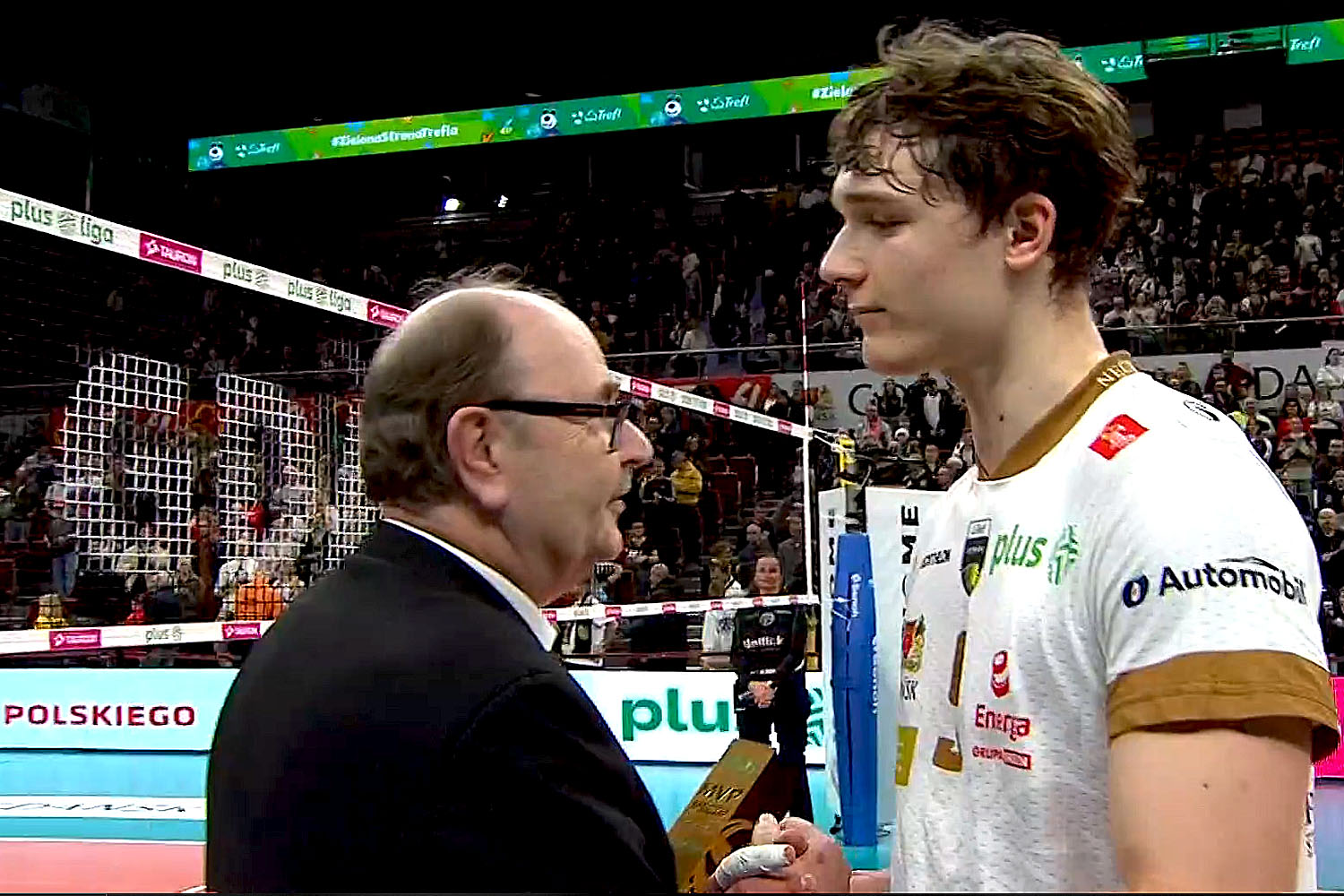 MVP meczu został /a Alaksiej Nasiewicz
